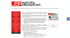 Desktop Screenshot of jsp.com.pl